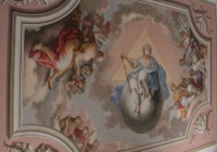 Monastery Tachov - ceiling painting
