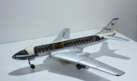 Poštovní muzeum - restaurování modelu letadla Tupolev Tu-104