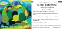 The exhibition Alena Novotná 3.10.-31.10.2016