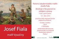 Výstava Josef Fiala - Malíř Vysočiny, 3.5.2013 - 28.6.2013