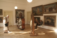 The exhibition Josef Fiala - Vrtbovská garden