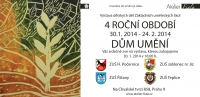 Výstava dětí ZUŠ s názvem 4 roční období, 30.1.2014 - 24.2.2014