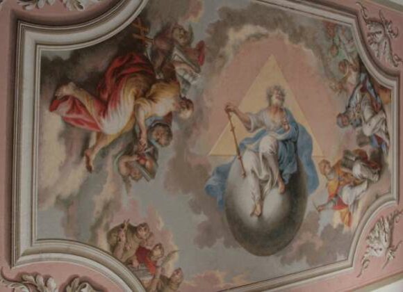 Monastery Tachov – ceiling painting