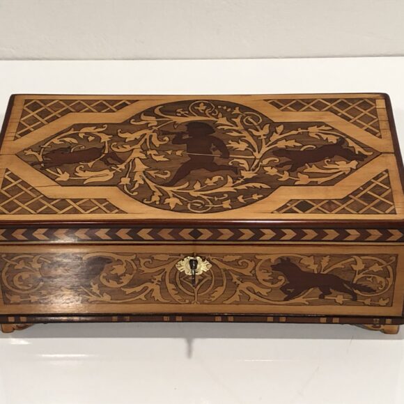 Restaurování historické šperkovnice – průběh prací